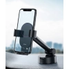  Teleskopowy grawitacyjny uchwyt samochodowy na szybę deskę rozdzielczą czarny - zdj. dodatkowe 10