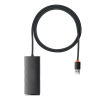  HUB adapter USB-A do 4xUSB-A 3.0 5Gb/s Lite Series czarny - zdj. dodatkowe 1