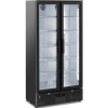  Lodówka chłodziarka barowa na napoje 2-drzwiowa przeszklona 458 l 295 W - zdj. dodatkowe 1