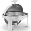  Podgrzewacz do potraw stołowy okrągły na pastę z pokrywą rolltop 5.8 l - zdj. dodatkowe 1