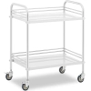  Wózek laboratoryjny zabiegowy kosmetyczny ze stali 2 półki 73 x 44 x 86 cm 20 kg - zdj. dodatkowe 1