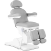  Fotel kosmetyczny podologiczny do tatuażu pedicure spa ERCOLANO - szary - zdj. dodatkowe 1