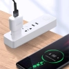  Wytrzymały Kabel przewód USB USB-C 40W Quick Charge 3.0 QC 3.0 1m szaro-czarny - zdj. dodatkowe 10