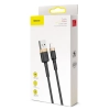  Wytrzymały nylonowy kabel przewód USB Iphone Lightning QC3.0 2A 3M czarno-złoty - zdj. dodatkowe 8
