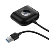  Adapter przejściówka HUB 4w1 USB Adapter USB3.0 TO USB3.0*1+USB2.0*3 1m Black - zdj. dodatkowe 3