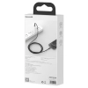  Mocny przewód kabel w oplocie USB Iphone Lightning 2.4 A 2 m czarny - zdj. dodatkowe 5