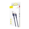  Wytrzymały nylonowy kabel przewód USB Iphone Lightning QC3.0 1.5A 2M niebieski - zdj. dodatkowe 5