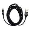  Kabel przewód USB Iphone Lightning 2.4A 1m czarny - zdj. dodatkowe 3
