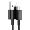  Superior kabel przewód USB microUSB do szybkiego ładowania 2A 1m czarny - zdj. dodatkowe 7