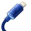  Kabel przewód do szybkiego ładowania i transferu danych USB-C Iphone Lightning 20W 1.2m niebieska - zdj. dodatkowe 6