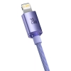  Kabel przewód do szybkiego ładowania i transferu danych USB-C Iphone Lightning 20W 1.2m fioletowy - zdj. dodatkowe 2