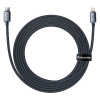  Kabel przewód do szybkiego ładowania i transferu danych USB-C Iphone Lightning 20W 2m czarny - zdj. dodatkowe 3