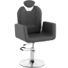  Profesjonalny fotel fryzjerski kosmetyczny obrotowy LIVORNO Physa szary - zdj. dodatkowe 1