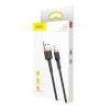  Wytrzymały kabel przewód w oplocie USB do iPhone Lightning QC3 1m - czarno-złoty - zdj. dodatkowe 8