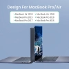  Wielofunkcyjny HUB port do MacBook Pro / Air 2x USB-C na USB-C HDMI 3x USB 3.0 - szary - zdj. dodatkowe 7
