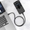  Kabel przewód do iPhone USB-C - Lightning szybkie ładowanie 20W 1m - czarny - zdj. dodatkowe 8