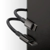  Kabel przewód USB-C - USB-C szybkie ładowanie 100W 2m - cały czarny - zdj. dodatkowe 10