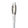  Kabel przewód do szybkiego ładowania Glimmer USB-A - USB-C 1m - biały - zdj. dodatkowe 2