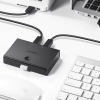  Switch adapter przełącznik przejściówka 2x USB-B - USB-A - czarny - zdj. dodatkowe 3