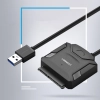  Kabel Adapter do dysku HDD i SSD SATA 2.5'' / 3.5'' USB 3.0 do 4TB - czarny - zdj. dodatkowe 1