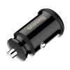  Mini ładowarka samochodowa do telefonu 2x USB Grain Car Charger czarny - zdj. dodatkowe 5