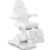  Fotel kosmetyczny podologiczny do tatuażu masażu spa LA PAZ - biały - zdj. dodatkowe 1
