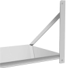  Półka ścienna składana stalowa nierdzewna 120x45cm - zdj. dodatkowe 3