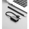  Zewnętrzna karta dźwiękowa muzyczna adapter USB - 3.5mm mini jack kabel 15cm czarny - zdj. dodatkowe 6