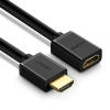  Przedłużacz przejściówka kabla HDMI 4K 10.2 Gbps 340Mhz 0.5 m czarny - zdj. dodatkowe 1
