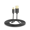  Kabel przewód USB - mini USB 480 Mbps 1.5m czarny - zdj. dodatkowe 2