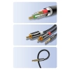  Kabel przewód audio 3.5mm mini jack - 2RCA 2m czarny - zdj. dodatkowe 8