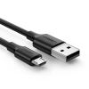  Kabel przewód USB - micro USB 2.4A 480Mbps 1.5m czarny - zdj. dodatkowe 1