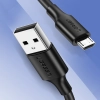  Kabel przewód USB - micro USB 2.4A 480Mbps 1.5m czarny - zdj. dodatkowe 2