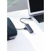  HUB Rozdzielacz USB-C - 4x USB 3.2 z portem zasilania USB-C szary - zdj. dodatkowe 7