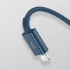  3w1 kabel przewód uniwersalny USB - Lightning / USB-C / micro USB 3.5A 1.5m niebieski - zdj. dodatkowe 6