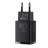  Szybka ładowarka sieciowa Compact USB USB-C 20W 3A PD QC 3.0 czarny - zdj. dodatkowe 3