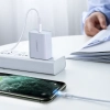  Kabel przewód do iPhone MFi USB-C - Lightning 20W 3A 1.5m biały - zdj. dodatkowe 4