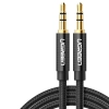  Kabel przewód audio 2x mini jack 3.5mm 2m czarny - zdj. dodatkowe 3