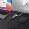  Rozdzielacz portów HUB USB - 4x USB 3.0 szary - zdj. dodatkowe 3
