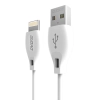  Przewód kabel do iPhone USB - Lightning 2.1A 2m biały - zdj. dodatkowe 1