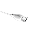  Przewód kabel USB - micro USB 2.4A 1m biały - zdj. dodatkowe 2