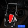  Uchwyt samochodowy do telefonu uniwersalny grawitacyjny ciemnoszary - zdj. dodatkowe 10