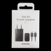  Ładowarka sieciowa USB-C 15W PD AFC + kabel USB-C czarny - zdj. dodatkowe 4