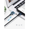  Kabel przewód USB - USB-C 2A 1m czarny - zdj. dodatkowe 4