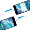  Kabel przewód do iPhone USB - Lightning MFI 1m 2.4A biały - zdj. dodatkowe 5