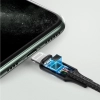  Kabel przewód audio AUX do iPhone MFI Lightning - 3.5 mmmini jack 1m szary - zdj. dodatkowe 3