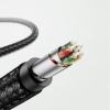  Kabel przewód audio AUX do iPhone MFI Lightning - 3.5 mmmini jack 1m szary - zdj. dodatkowe 4