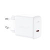  Ładowarka sieciowa GaN USB-C 30W PD QC 3.0 AFC FCP biały - zdj. dodatkowe 1