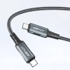  2w1 Ładowarka sieciowa z kablem USB-C + przejściówka adapter USB-C - HDMI 4K czarna - zdj. dodatkowe 6