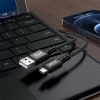  Kabel przewód w oplocie USB - USB-C 3A 1.2m czarny - zdj. dodatkowe 5